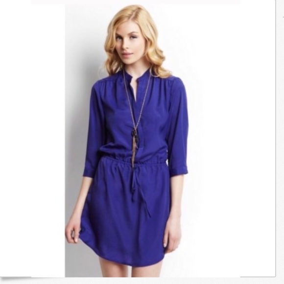 Anthropologie Dresses & Skirts - Eight Sixty Purple Tunic Shirt Dress